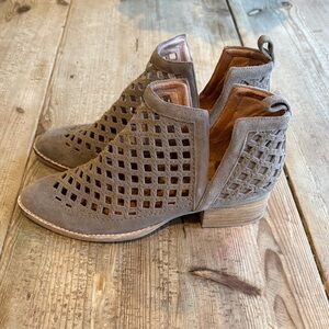 Jeffrey Campbell Taggart Cutout Ankle Booties